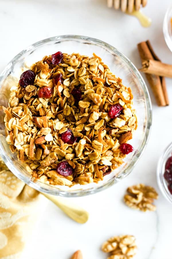 Healthy and Delicious Mixed Nut Granola